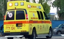 اصابة شاب بحادث دهس في رمات غان