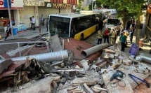 قتلى ومصابين اثر انهيار مبنى في إسطنبول... وبحث مستمر عن ناجين محتملين