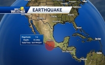 زلزال بقوة 7.4 درجة يهز جنوب غرب المكسيك