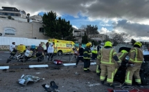 3 مصابين أحدهم بحالة حرجة بحادث طرق بين 5 سيارات في القدس
