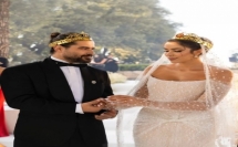 ناصيف زيتون ودانييلا رحمة ينشران الصور الرسمية لزفافهما