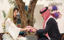 وزراء فلسطينيون وشخصيات مقدسية يشاركون في حفل زفاف ولي العهد الأردني