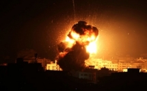الجيش الاسرائيلي يقصف موقعا شمال غزة