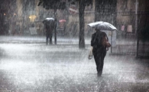 حالة الطقس : أمطار متفرقة وغزيرة أحيانا في مختلف مناطق البلاد