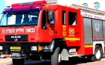 5 مصابين بحريق مبنى في القدس