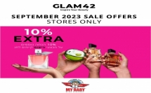 GLAM 42  SEPTEMBER SALE 2023  TERMINAL 2- MY BABY يركا