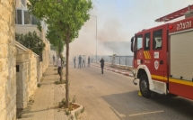 القدس: اندلاع حريق في احراش بوادي بالقرب من حي هار حوما