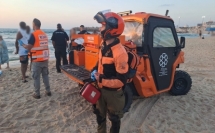 اشكلون: مصرع شاب عربي من النقب واصابة زوجته وطفلته بعد تعرضهم للغرق في شاطئ دليلا