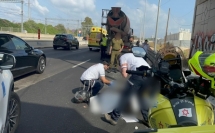 مصرع راكب دراجة نارية بحادث طرق قرب مفرق كيبوتس جلويوت