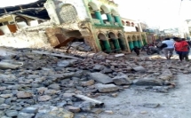 ارتفاع حصيلة ضحايا الزلزال في هايتي إلى 304 قتيلا واستمرار البحث تحت الانقاض