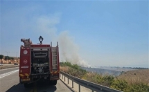 طواقم الإطفاء والإنقاذ تعمل على إخماد العديد من الحرائق في الشمال عقب سقوط صلية صاروخية أطلقت من لبنان