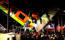 كارثة في المكسيك| مقتل 15 شخصًا وإصابة العشرات جراء انهيار جسر لحظة مرور قطار أنفاق