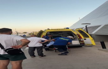  نقل الاطفال المصابين من كفرقاسم بطائرة عسكرية من شرم الشيخ للعلاج في اسرائيل
