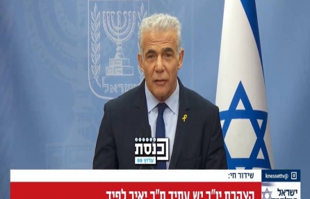 رئيس المعارضة لبيد : ‘نتنياهو خطر على دولة إسرائيل – يجب أن يذهب للبيت فورا‘